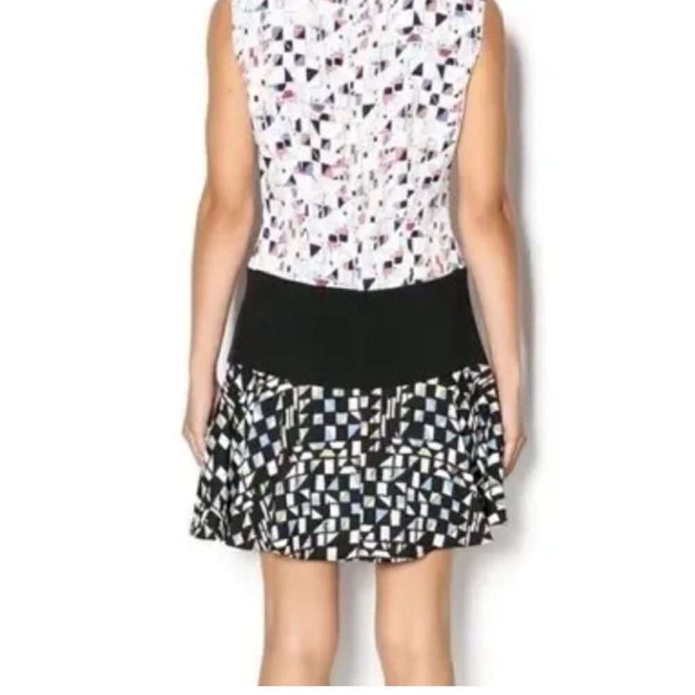 BCBGMAXAZRIA Lillian Mini Dress Sleeveless Multicolored Size 2 - Picture 3 of 15